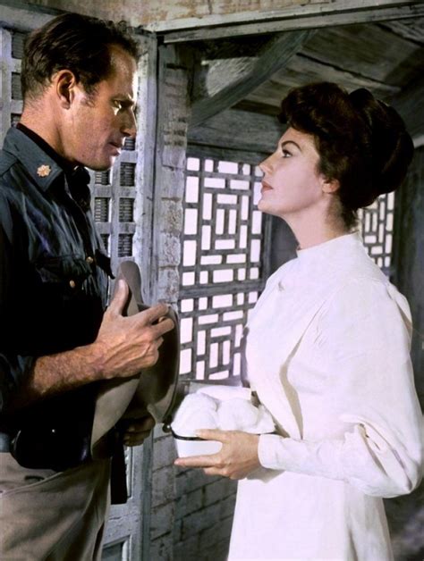 Ava Gardner And Charlton Heston In 55 Days At Peking 1963 Ava