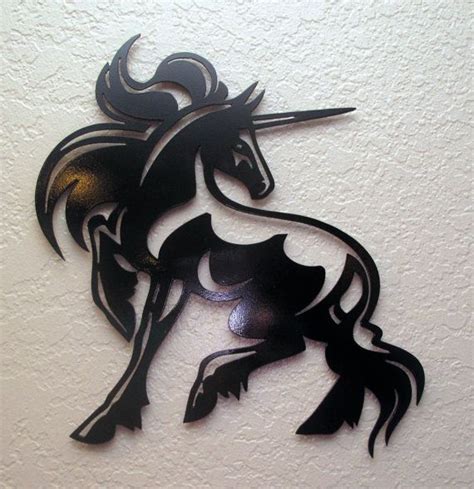 Unicorn Metal Wall Art Metal Art Pinterest