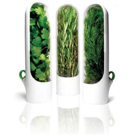 Prepara Herb Savor Pods Set Of 3 2995 Herb Containers Herbs
