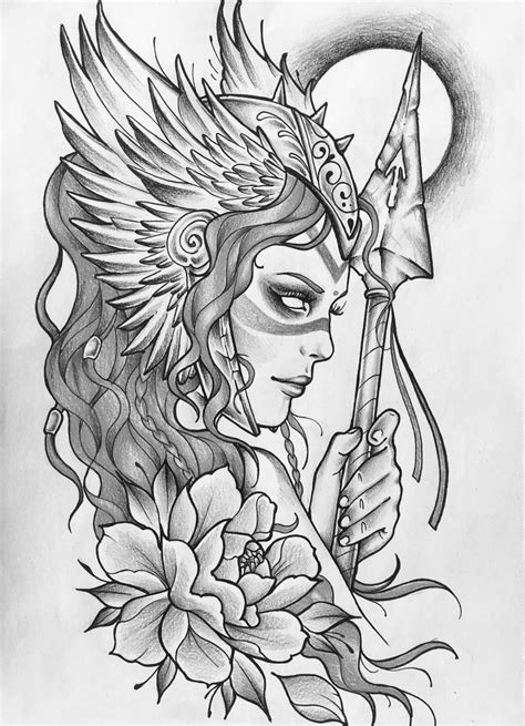 240 Magnificent Valkyrie Tattoos Ideas And Meaning 2023