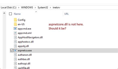 Asp Net Core Iis App Pool Keeps Stopping Due To Aspnetcore Dll Failed To Load Stack Overflow