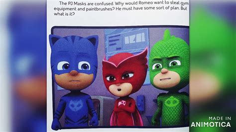 Pj Masks Save The School Read Aloud With Funny Voice By Simon