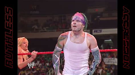 Jeff Hardy Vs Bradshaw Hardcore Championship Wwe Raw 2002 Youtube