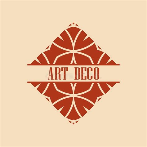 Art Deco Logo Stock Vector Illustration Of Decoration 122077951