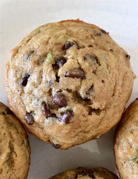 Savory Moments Chocolate Chip Zucchini Banana Muffins