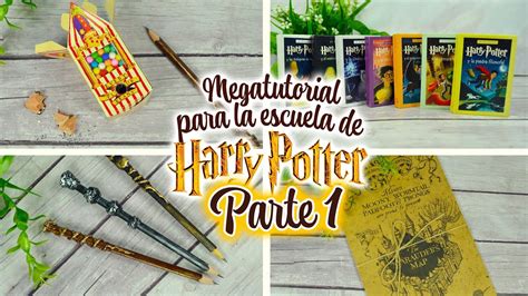 DIY Harry Potter (Regreso a clases) PARTE 1 / School ...