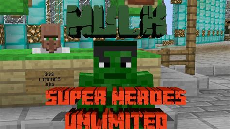 How To Craft The Hulk In Superheroes Unlimited Mod Halomertq