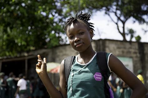 One Girl In Sierra Leone Focusing On Girls Education Round 3 Round3
