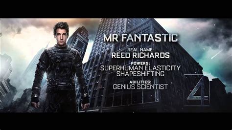 Fantastic Four Mr Fantastic Power Piece Hd August 2015 Youtube