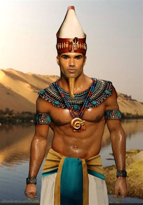 Portrait Of A Pharaoh By Afleetalex On Deviantart