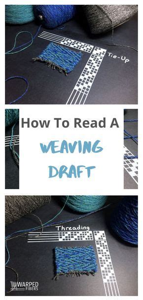 How To Read A Weaving Draft And What Is It Warped Fibers Weaving