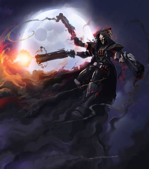 Overwatch Reaper Botos Vlad Overwatch Reaper Overwatch Fan Art