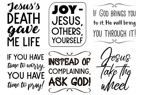 50 Funny Christian Sayings Svg Scripture Quotes Bundle Jesus Etsy Canada