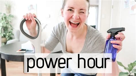 speed cleaning my house wahm power hour speed clean working mom cleaning routine youtube