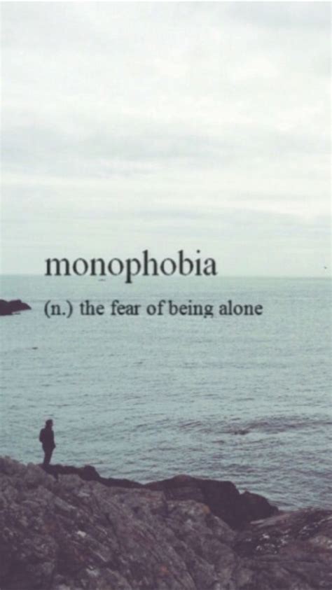 Monophobia Fancy Words Weird Words Unusual Words Big Words Pretty
