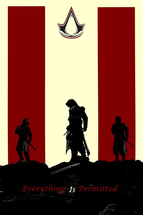 Assassins Creed Minimalist Poster By Raidriar93 On Deviantart
