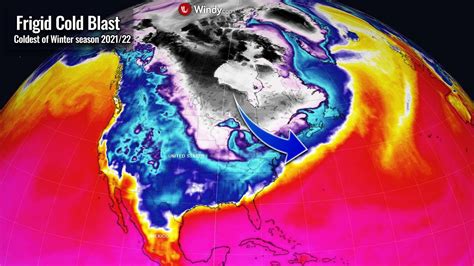 The Coldest Air Of The Winter Season 202122 Heads For The Northeast U