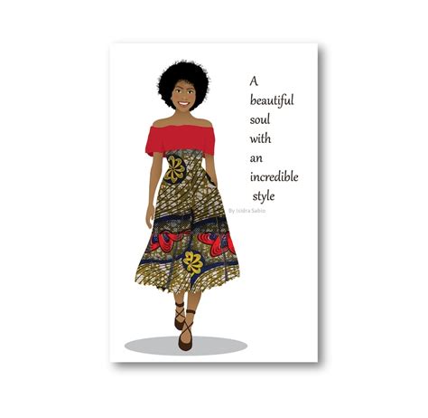 Afro American Birthday Cards Card Design Template