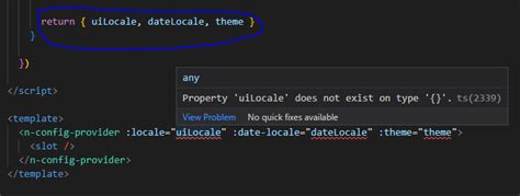 Property Xxx Does Not Exist On Type Issue Vuejs