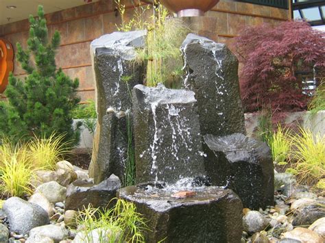 Wi Bubbling Garden Fountain Installations In Milwaukee Waukesha County