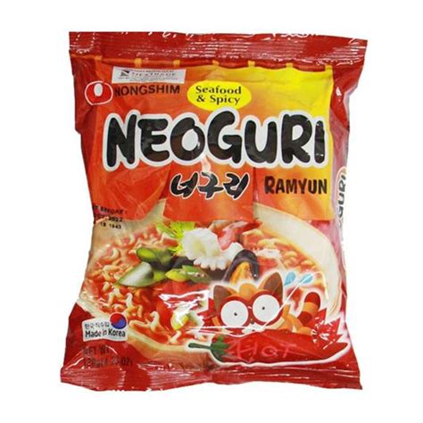 Buy Nongshim Neoguri Udon Type Noodles Spicy Seafood Flavor In Pouch 120g Online Robinsons
