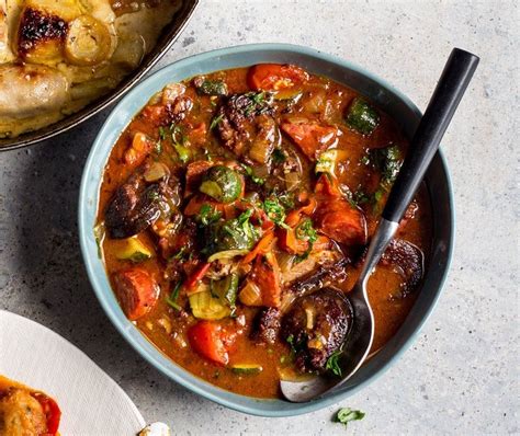 Blood Sausage Pork Belly And Chorizo Soupy Stew Real Meal Revolution