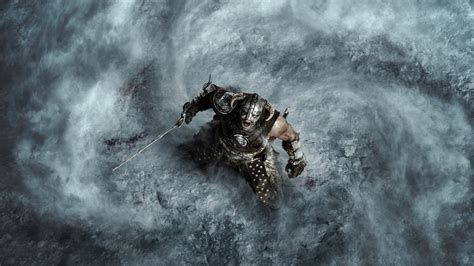 Download Wallpaper 2560x1440 The Elder Scrolls V Skyrim Warrior