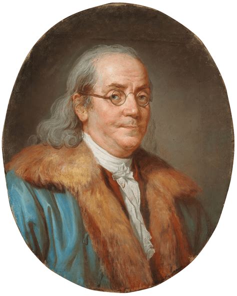 Portrait Of Benjamin Franklin By Joseph Ducreux
