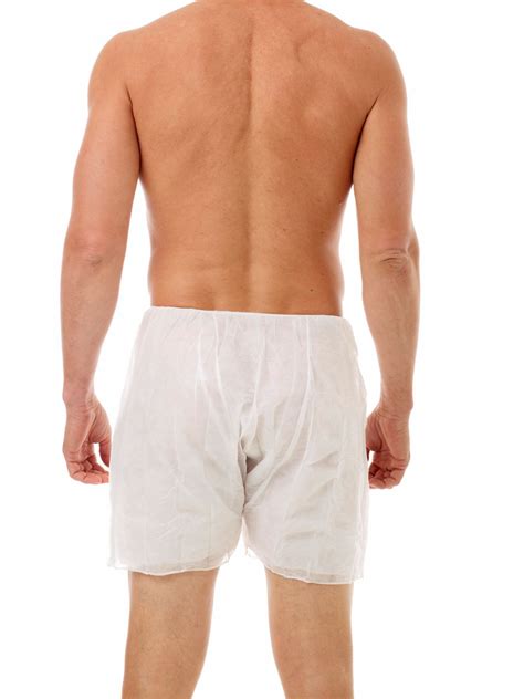 Mens Disposable Boxers 6 Pack Ideal For Travel Underworks