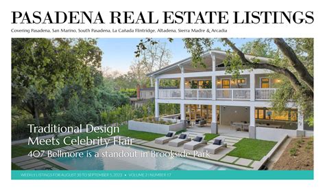 Pasadena Real Estate Listings Weekly – V2 – N17 – Pasadena Now