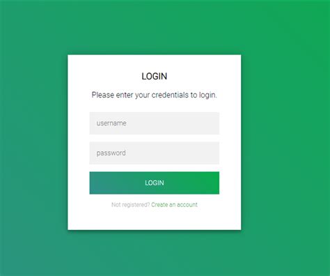 Login Form Page Design With Html And Css W3codepen