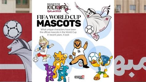 Fifa World Cup Qatar A Look At The Official Mascots In The World