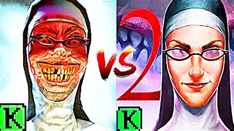 Evil Nun 2 Origins Vs Evil Nun Scary Horror Game Adventure Game Battle Android And Ios