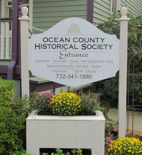 Contact Us Ocean County Historical Society