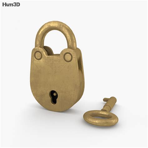 Padlock 3d Model Life And Leisure On Hum3d