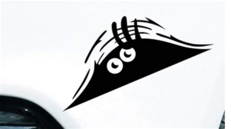 Best Peeking Monster Scary Eyes Car Decal Sticker For Laptop Wall Car