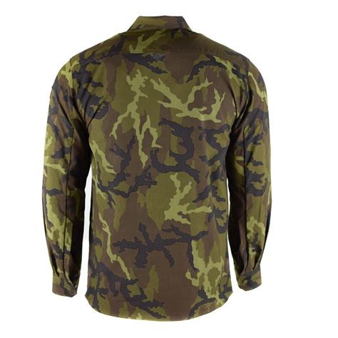 Genuine Czech Army Shirt Woodland Camouflage 95 Field Uniform Original Military Surplus Issue New