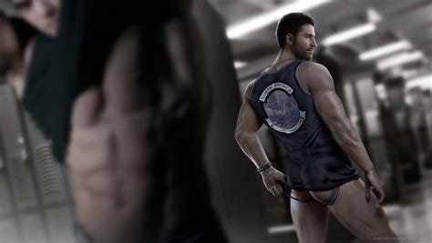 Chris Redfield In A Locker Room By DaemonCollection On DeviantArt Redfield Anime Dad Video