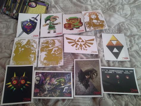 Photos Of The Legend Of Zelda Trading Cards Nintendo Everything