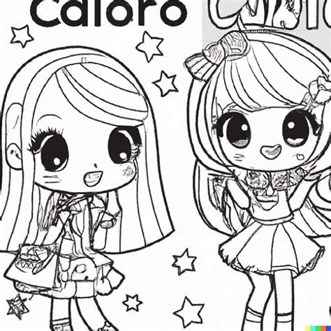 Desenhos De Meninas Kawaii Para Imprimir E Colorir Vrogue Co