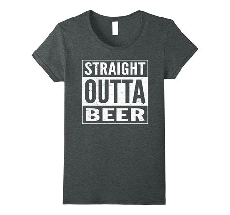 Straight Outta Beer Funny Beer Drinkers Tshirt
