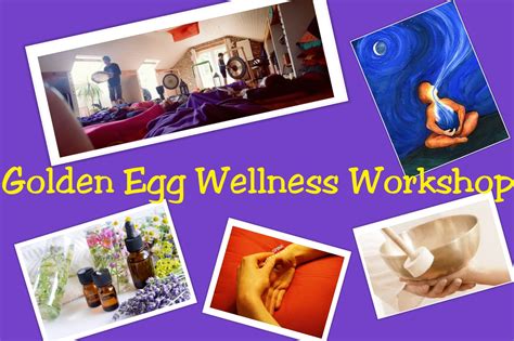 Wellness Workshop Logo Golden Egg Holistic