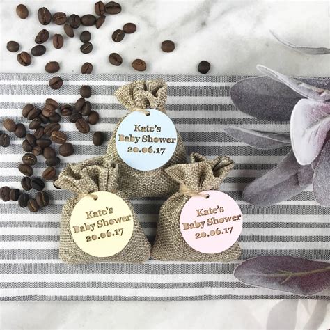 Personalised Coffee Baby Shower Favour By Perkulatte