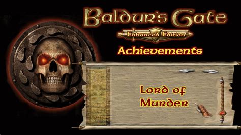 Lord Of Murder Baldurs Gate Enhanced Edition Achievement Youtube