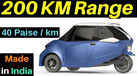 Best Budget Electric Car Launch In India 2020 Strom R3 Youtube