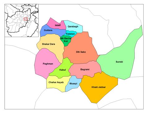 25471 bytes (24.87 kb), map dimensions: Daykundi Province Afghanistan Map
