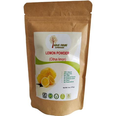 Indus Farms 100 Natural Lemon Powder