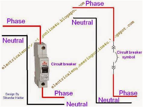 Simple Circuit Breaker Diagram