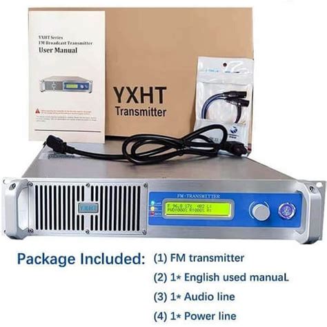 1kw Fm Broadcast Transmitter Fm Transmitter Yxht