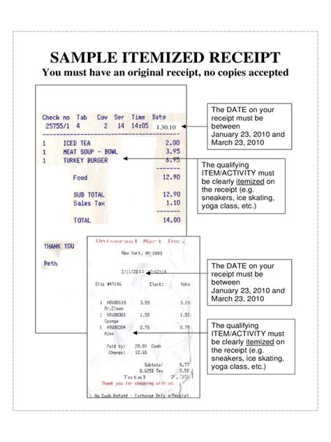 Itemized Receipt Template 2 Free Templates In Pdf Word Excel Download